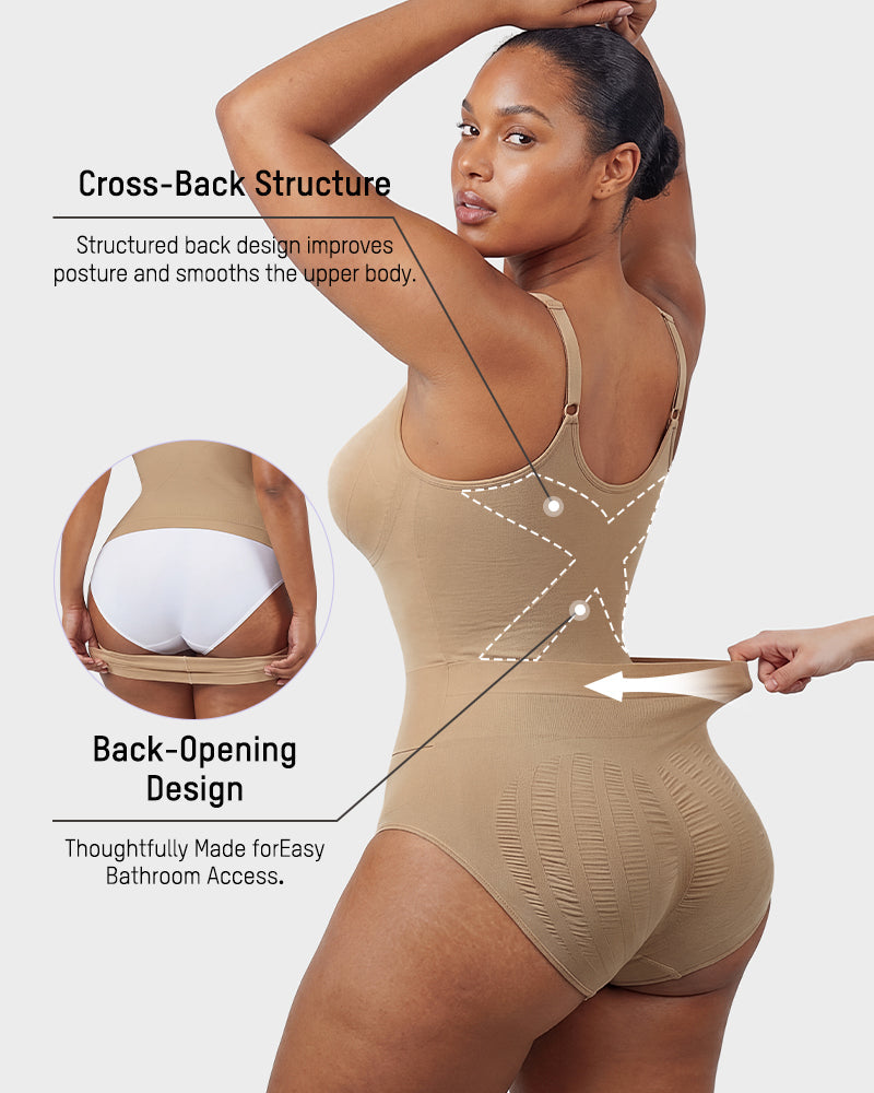 SlimTuck™ Deep-V Cami Bodysuit