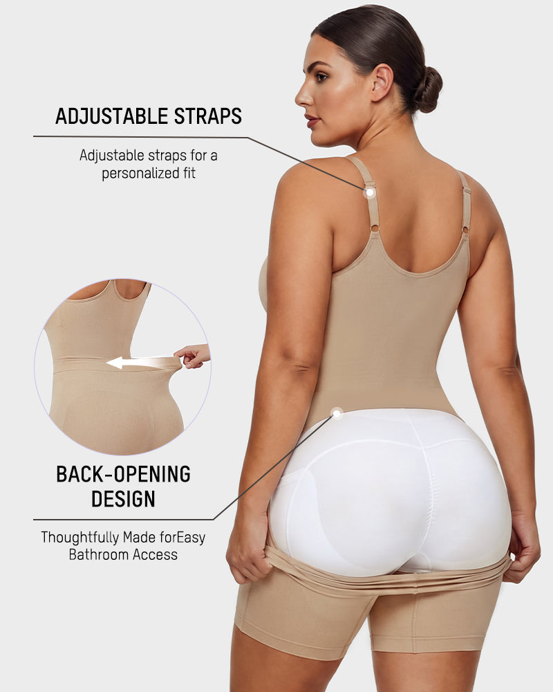 SlimTuck™ Front-Zip Thigh Shaper