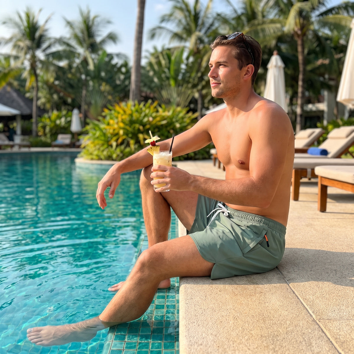 Men's Quick-Dry Beach Shorts - Offer Limited