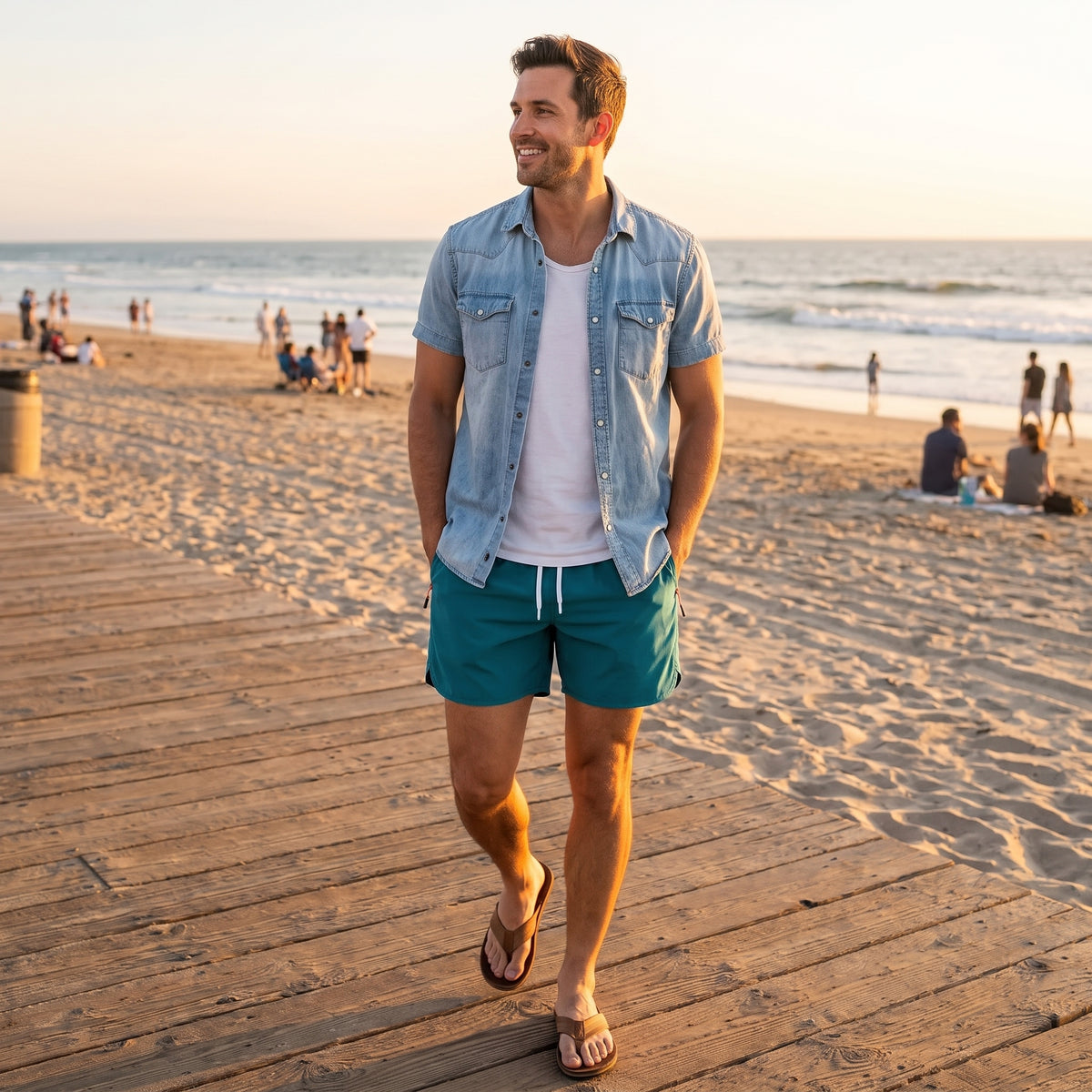 Men's Quick-Dry Beach Shorts - Offer Limited