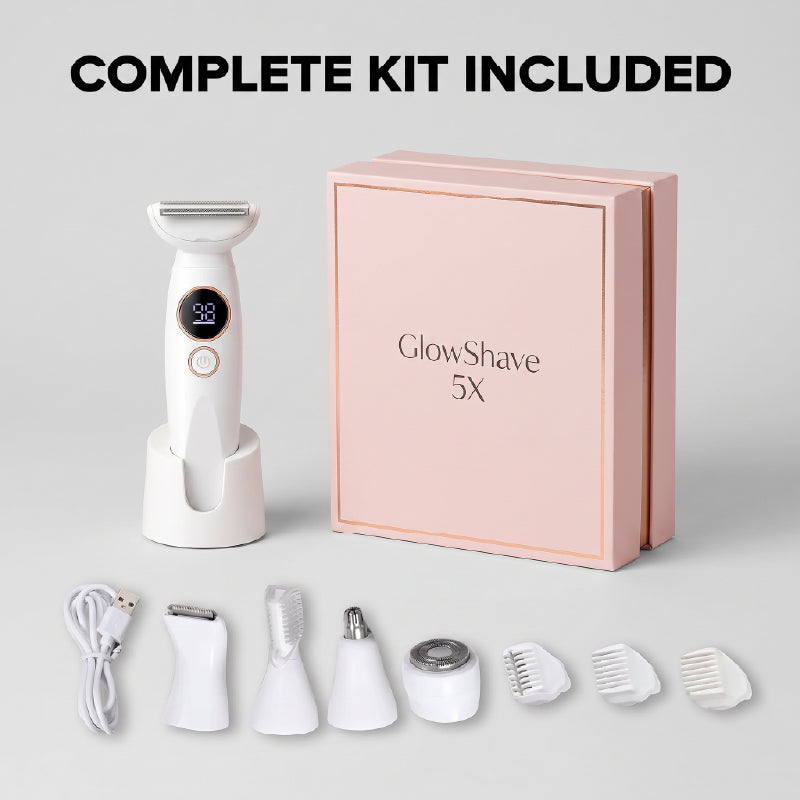 GlowShave - 5-unit kit